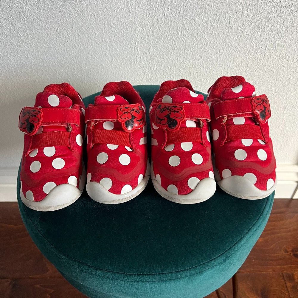 One left! - US8 Adidas Disney Minnie Mouse Sneakers in Red Color